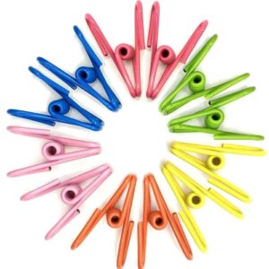 10 pack chip clips bag clips, multi purpose clips，clothes pins with multiple colors for chip bag clips, food sealers, clothes hanging, paper clips in home, food packages,kitchen and office