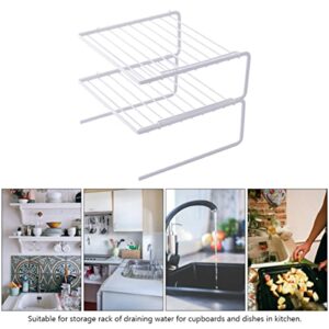 Garneck Kitchen Storage Shelf Under Shelf Basket Wire Storage Racks Wire Storage Shelves Rack Multi- Functional Cabinet