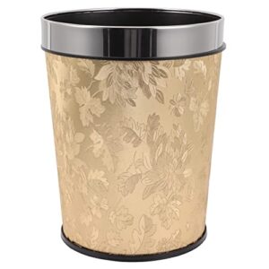 cabilock decorative storage baskets cabinet bins trash can retro bathroo waste paper basket kitchen waste bin waste paper bucket waste container stainless steel litter box