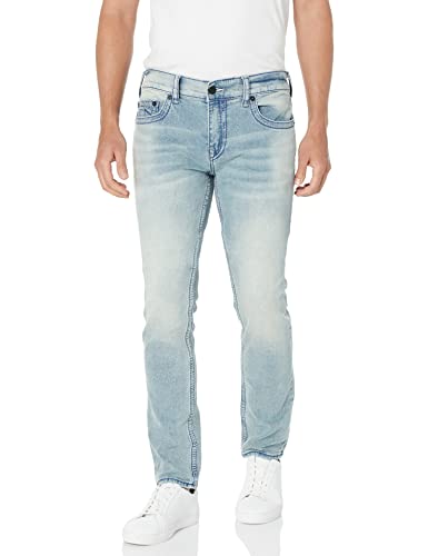 True Religion Men's Rocco Nf Big Qt, Beacon Light Wash, 33