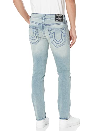 True Religion Men's Rocco Nf Big Qt, Beacon Light Wash, 33