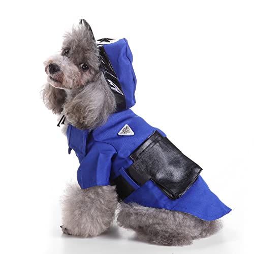 Dog Costume Halloween Costumes Dog Costume Cute Dog Cosplay Fashion Dress Pet Suit Detective Dog Carrying Costume for Puppy Small Medium Large Dogs Dog Photo Props Dog Decoration （3-18lb）