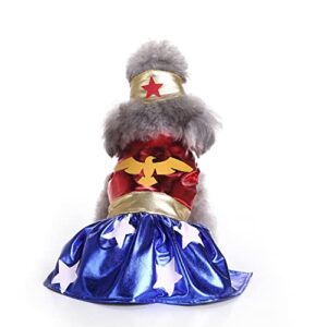 Dog Costume Halloween Costumes Dog Costume Cute Dog Cosplay Fashion Dress Pet Suit Detective Dog Carrying Costume for Puppy Small Medium Large Dogs Dog Photo Props Dog Decoration （3-18lb）