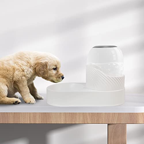 Automatic Cat Feeders Dog Water Bowl Dispenser Cat Feeder Cat Water Dispenser Resistant to Scratching Travel Gravity Supply Feeder for All Pets