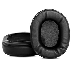 taizichangqin ear pads cushion memory foam replacement compatible with plantronics rig 800 hs / rig 800 lx / rig 800 hd gaming headphone ( protein leather earpads )