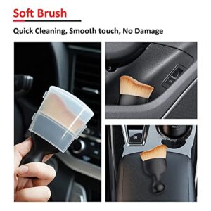 Car Interior Detailing Cleaning Brush Kit, AWSOM Scratch Free Vehicle Brush Dusters Kit for Interior Exterior Cleaning, Upgraded