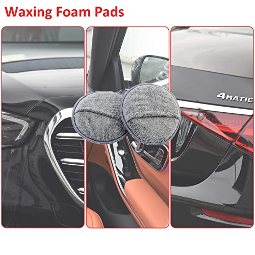 Car Interior Detailing Cleaning Brush Kit, AWSOM Scratch Free Vehicle Brush Dusters Kit for Interior Exterior Cleaning, Upgraded