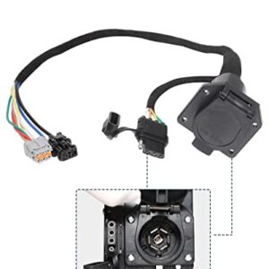 Oyviny 4 Way Flat and RV 7 Way Trailer Wiring Harness for Nissan Frontier 2005-2022/Nissan Xterra 2005-2015/Nissan Pathfinder 2005-2012/Suzuki Equator 2009-2012, Factory Tow Package Required