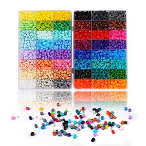 artkal fuse beads 9,600 48 colors fusion beads 5mm melting beads sorted beads 2 boxes