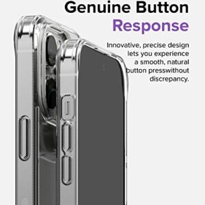 Ringke Fusion Matte [Anti-Fingerprint Technology] Compatible with iPhone 14 Pro Case, Translucent Smudge Proof Protective Sturdy Shockproof TPU Bumper Phone Cover for Women, Men - Matte Clear