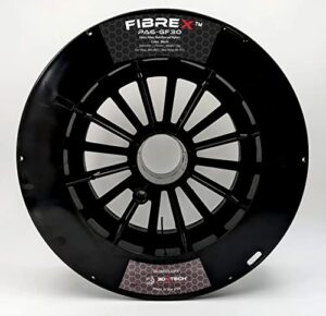 3dxtech fibrex pa6-gf30 glass fiber reinforced nylon, 1.75mm, 2kg 3d printing filament