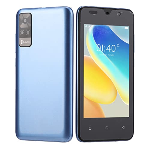 Android Unlocked Cell Phones, Y53S 5.45in FHD Screen Dual SIM Face Unlocked Mobile Phone, 2GB RAM 32GB ROM Ultra Thin Smartphone, 128G Expansion, 2800mAh, Dual Camera, Bluetooth(Light Blue)