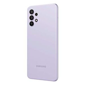 Samsung Galaxy A32 4G Dual A325F-DS 128GB 6GB RAM Factory Unlocked (GSM Only | No CDMA - not Compatible with Verizon/Sprint) International Version - Awesome Violet (Renewed)