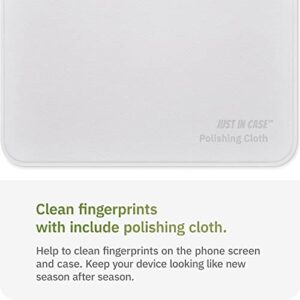 LONLI JIC - (for Google Pixel 7 Pro) - Ultra Slim Translucent Matte Case with Polishing Cloth - [Anti-Fingerprint Coating & Anti-Scratch]