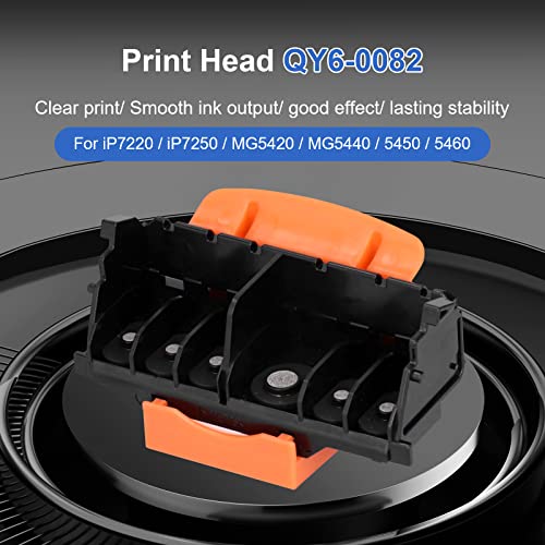 QY6-0082 Printhead, Replacement for Canon iP7210, iP7220, iP7240, iP7250, iP7280, MG5410, MG5420, MG5450, MG5470, MG5520, MG5620, etc