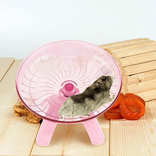 Mipcase Small Animal Exercise Wheels Hamster Wheels, Hamster Silent Chinchilla Wheel Household Rat Wheel Hedgehog Wheel Flying Saucer, Hamster Hamster Wheel