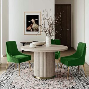 Chelsea Oak Wood Round Dining Table