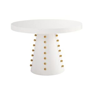 tov furniture janice white lacquer dinette table