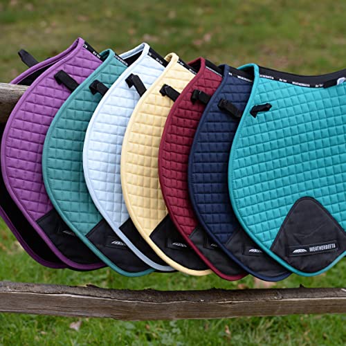 Weatherbeeta Prime Jump Shaped Saddle Pad, Mulberry, Full