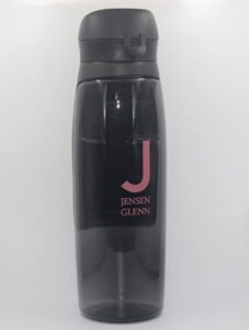 secret compartment water bottle (black)