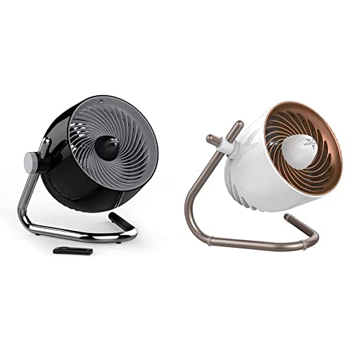 Vornado Pivot6 Whole Room Air Circulator Fan with 4 Speeds, Remote Control, Rotating Axis & Pivot Personal Air Circulator Fan, Copper