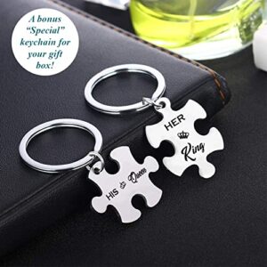 365FURY Gifts For Wife - Couples Gifts For Wife, Her, Girlfriend - Mothers Day, Valentines Day Gift for Wife - Christmas Present Idea Gift Sets For Her Couple Keychain & 20Oz Tumbler