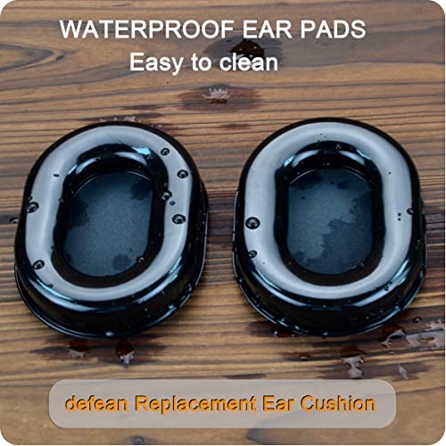 H10-60 H10-20 Cooling Gel Ear Pads - defean Replacement Ear Cushion Cover Cushion Compatible with ATH M50X / HyperX Cloud 1 & 2 / SteelSeries Arctis 3/5 / 7 / 9X & Pro/Stealth 600 & 7506 V6