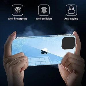EYSOFT Privacy Cover Compatible for 13 Pro/iPhone 13 Pro Max with Front Camera Cover,Protect Privacy and Security But Not Affect Facial Recognition（2Pack）