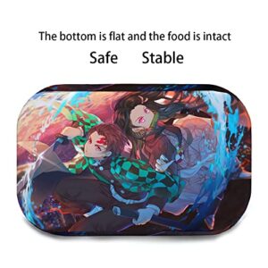 LWLESDC Reusable Lunch Bag For Girls Boys, Anime Insulated Lunch Box Thermal Portable Lunch Bag Cooler Tote Bag With Pocket