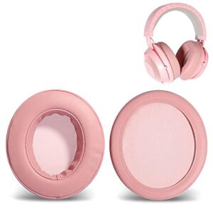 Replacement Earpads Protein Leather Ear Pads Cushions Cover Repair Parts Compatible with Razer Kraken BT Kitty Edition Wireless Headphones (Pink)