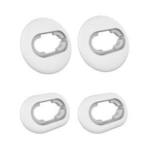 8 Pairs L/S Galaxy Buds Live Accessories Earbud Tips Replacement Earbud Tips Earbud Replacement Tips Silicone Earbud Tips Ear Tips Ear Wing Tips Compatible with Samsung Galaxy Buds Live Ear Tips White