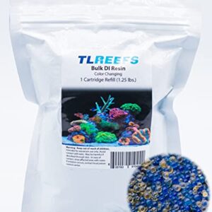 TL Reefs Deionization DI Resin Mixed Bed Color Changing 1.25lb (1 Piece)