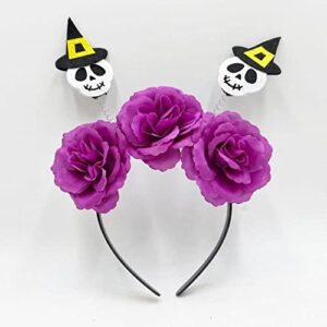 halloween decorations elf pumpkin devil horn headband funny cute bat headband ghost festival party decoration supplies helloween day