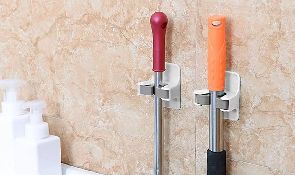 Broom Holder Wall Mount