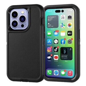 compatible with iphone 14 pro max case heavy duty protective phone case,military grade full body protection shockproof/drop proof durable phone cover for apple iphone 14 pro max 6.7"