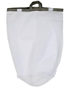 efluky grey laundry mesh bag for efluky 100l laundry basket, grey