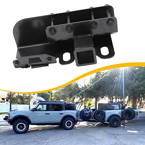 EZREXPM Class 3 Trailer Tow Hitch, 2-Inch Receiver, Fit for Ford Bronco 2dr 4dr 2021 2022 2023 2024