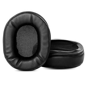 taizichangqin ear pads cushion memory foam replacement compatible with hyperx cloud mix gaming headphone ( protein leather earpads )