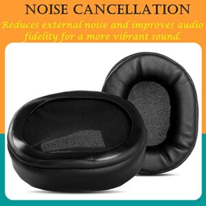 TaiZiChangQin Ear Pads Cushion Memory Foam Replacement Compatible with HyperX Cloud Mix Gaming Headphone ( Protein Leather Earpads )