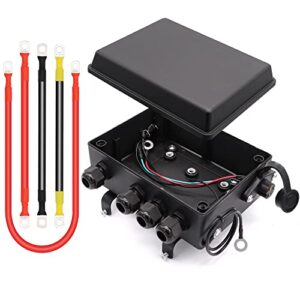 torkettle winch solenoid relay control contactor pre-wired box for 8000-17000lbs electric atv utv winch 12v