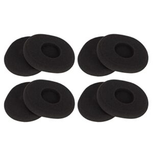 headphone ear pads, for logitech h800 replacement headset ear cushions cover, noise isolation and enhanced bass, soft comfort memory foam, lightweight breathable