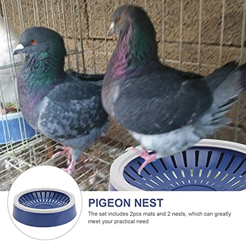 PATKAW 5Pcs Pigeon nest Pigeon breeding Bowl Pet Pet House Bowl Bird Nest-