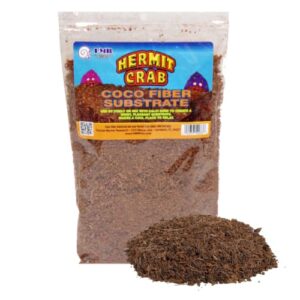 Needzo Natural Terrarium Supplies for Hermit Crabs and Reptiles, Loose Coco Fiber Substrate, 2 Pound Sand Bag, and Scooper Sifter, Bulk Terrarium Supplies, 3 Items