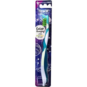 Oral-B Pro-Health Junior CrossAction Galaxy Toothbrush, Ages 6+, Soft - Pack of 3