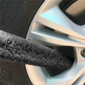 VIGAN Car Cleaning Tire Wheel Brush Wash Tool Small Long Handle Brush Microfiber Tyre Grille Engine Rim Brush Auto Cleaning Tool