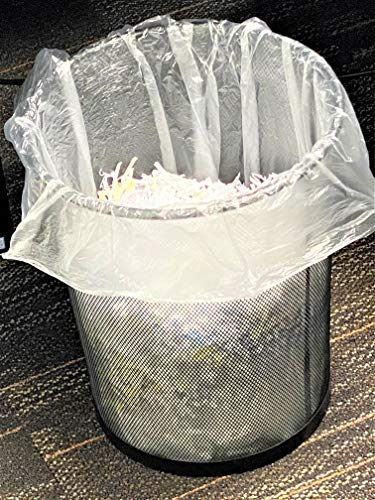 TYPLASTICS Trash Can Liner- Wholesale 1000 Count 7-10 Gallon 24" X 24" with 55 Gallon 36" x 60" - HD Garbage Bags 200 Count