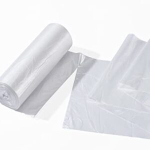 TYPLASTICS Trash Can Liner- Wholesale 1000 Count 7-10 Gallon 24" X 24" with 55 Gallon 36" x 60" - HD Garbage Bags 200 Count