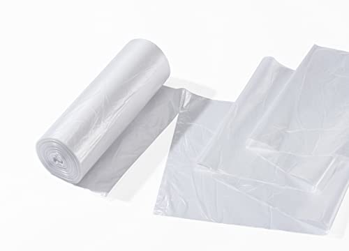 TYPLASTICS Trash Can Liner- Wholesale 1000 Count 7-10 Gallon 24" X 24" with 55 Gallon 36" x 60" - HD Garbage Bags 200 Count