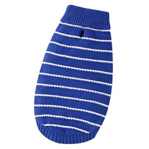 premium dog clothes comfortable soft warm dog sweater breathable durable material apparel for pet dogs (xl,blue)