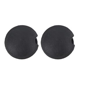 motoall rear bumper towing eye cover tow cap plug fits for smart fortwo 2008-2016 pack of 2